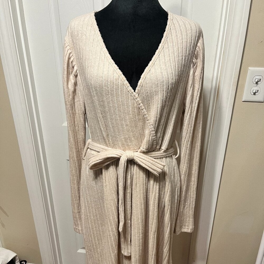 Women's Faux Wrap Dress